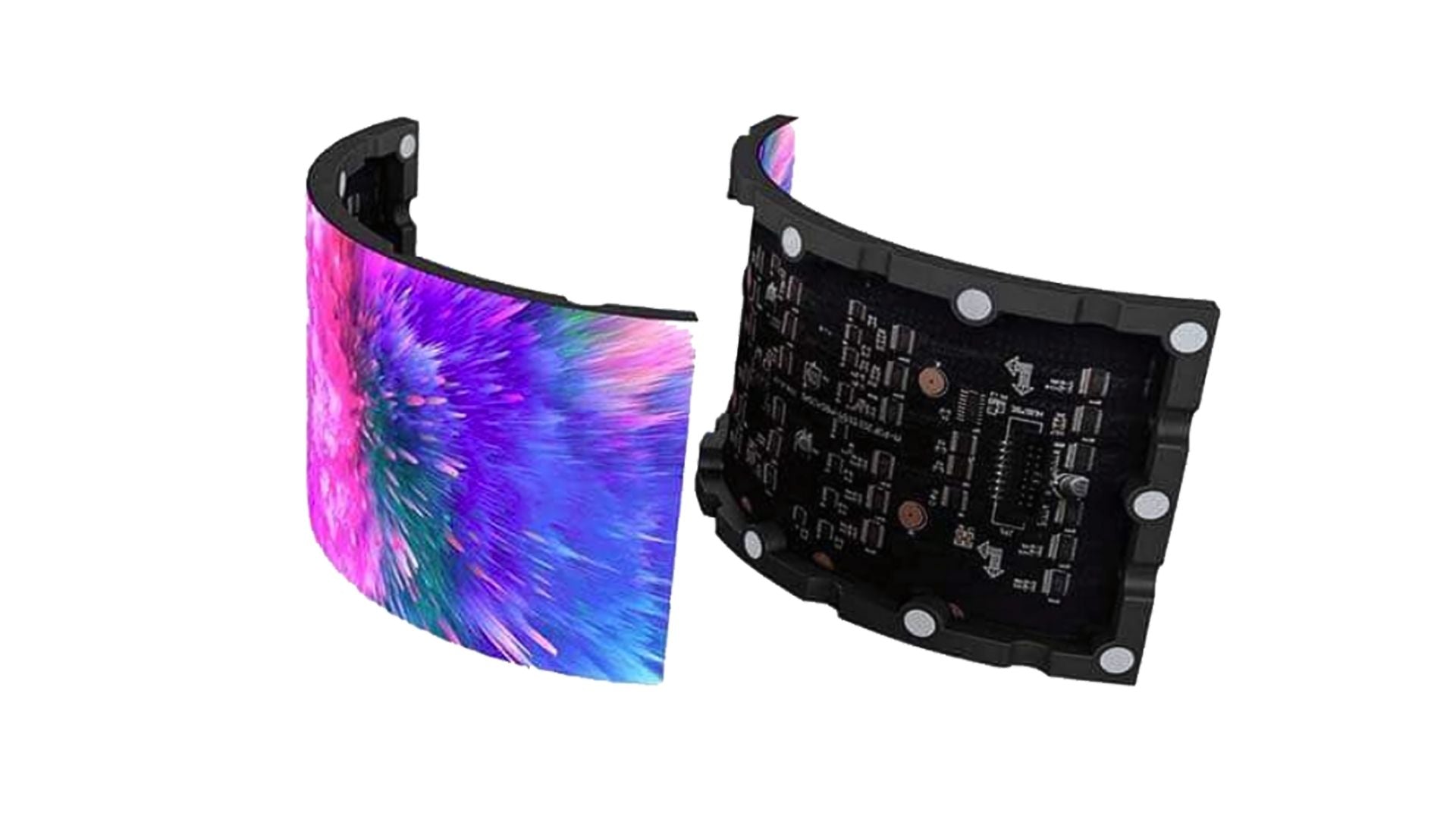 bloomled-curved led panel-visual display-flexible led display