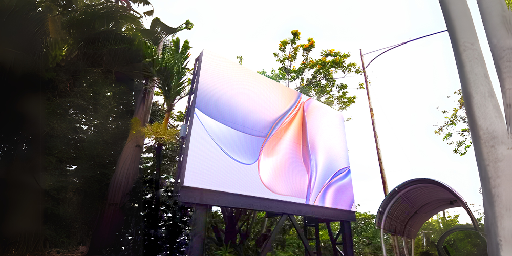 bloomled-outdoor led display-fixed iron cabinet ed-visual display-philippines
