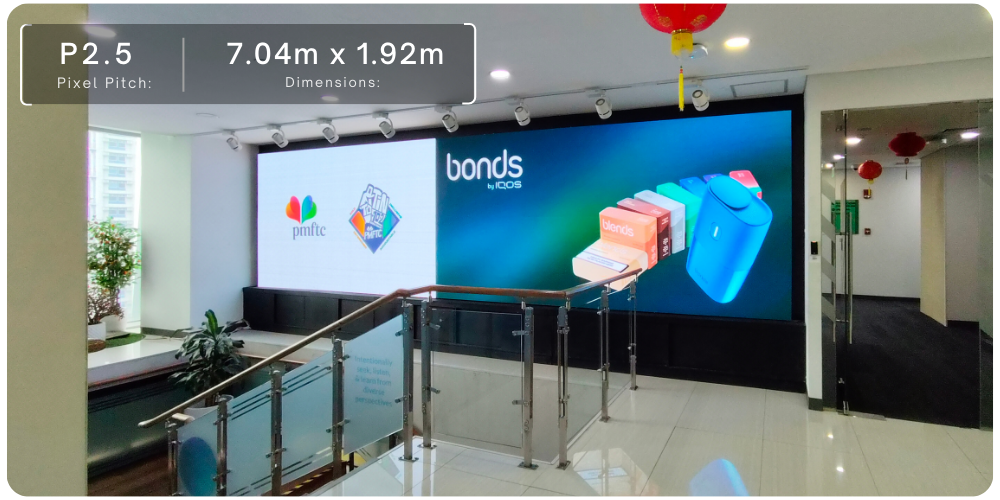 bloomled-retail-pmftc taguig-led wall