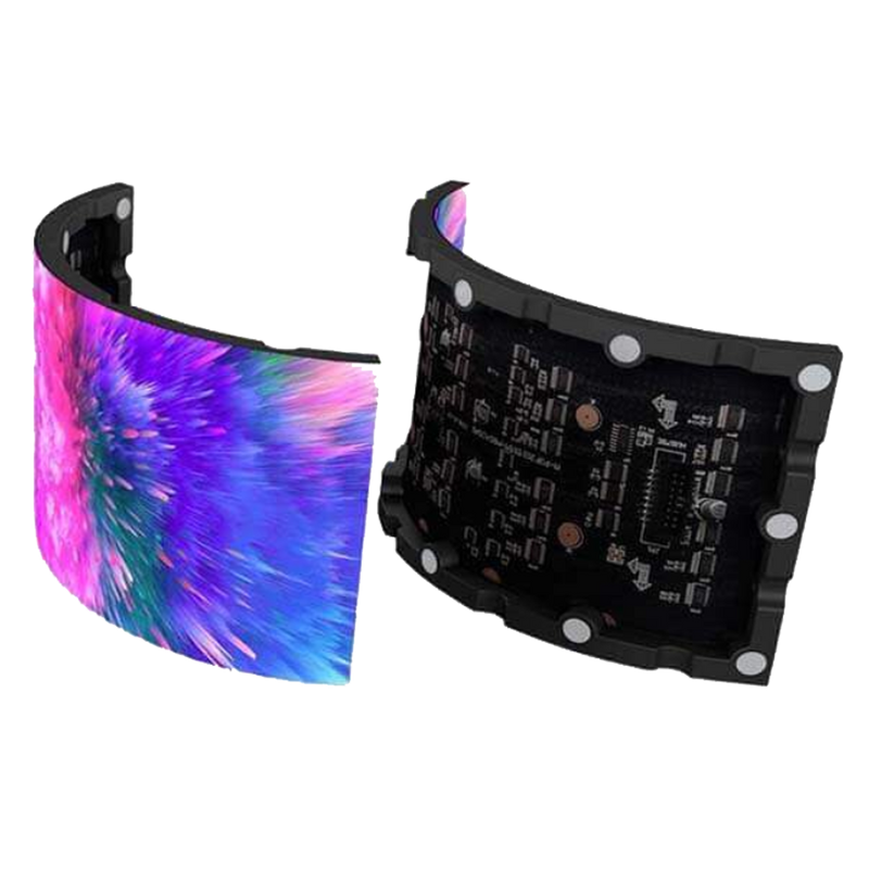 Flexible led online display panels